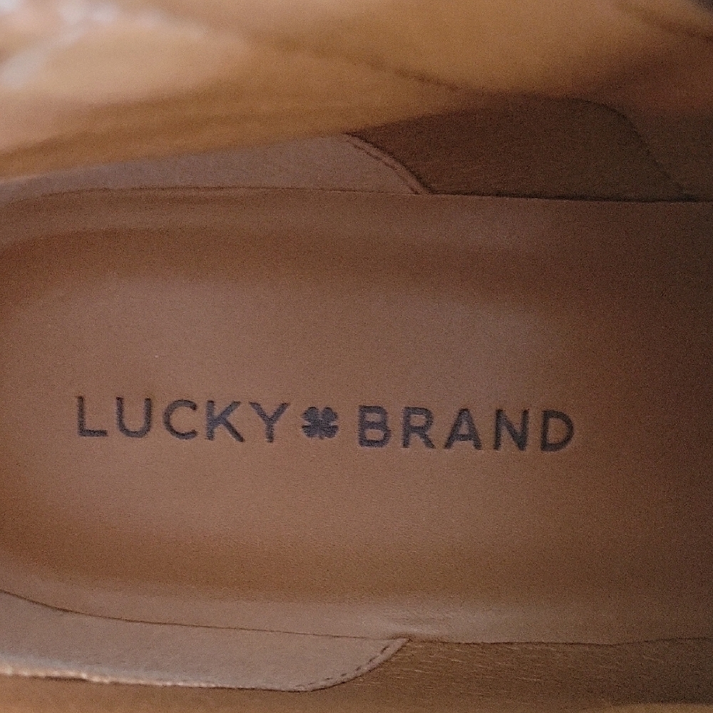 Lucky Brand Tan Suede Footwear - Picture 3 of 6
